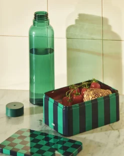 Hay Tin Container-Small-Green and dark Discount