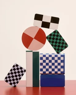 Hay Tin Container-Small-Green and dark Discount