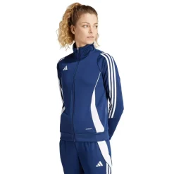 adidas Tiro 24 Full Zip Træning Trøje Blå Sale
