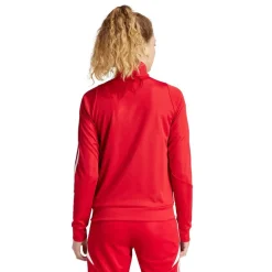 adidas Tiro 24 Full Zip Trænings Trøje R&oslash;d Clearance