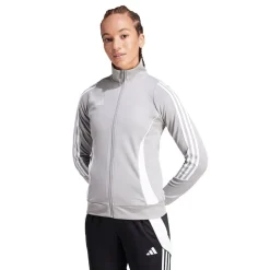 adidas Tiro 24 Full Zip Trænings Trøje Grå Outlet