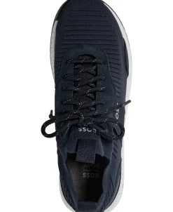 BOSS Titanium_Runn_knst_N Blå