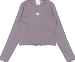 The New TNPerrin Short L_S Rib Tee Gray ridge Online