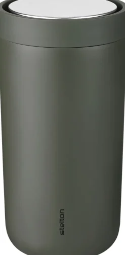 Stelton To Go Click termokop 0.2 l. soft dark forest