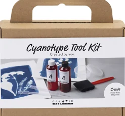 Børn Creativ Company Tool Kit Cyanotypi, Tilbehør