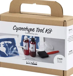 Børn Creativ Company Tool Kit Cyanotypi, Tilbehør