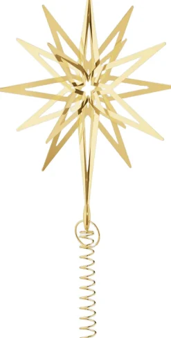 Georg Jensen TOP STAR 2025 LARGE 18 KT GOLD PLATED Online