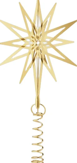 Georg Jensen TOP STAR 2025 SMALL 18 KT GOLD PLATED