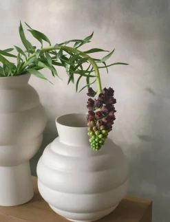 Knabstrup Keramik Tortus Archie vase No3 white Online