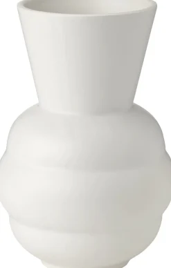 Knabstrup Keramik Tortus Archie vase No1 white