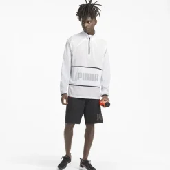 Puma Train Graphic jakke Hvid Sale