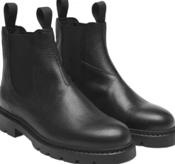 Les Deux Trais Grain Leather Chelsea Boot