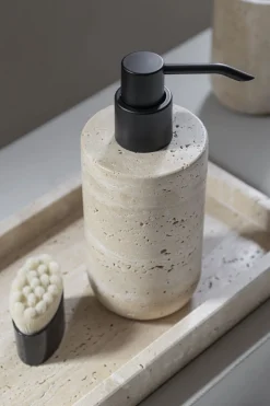 TRAVERTINE dispenser, tall>Mette Ditmer Outlet