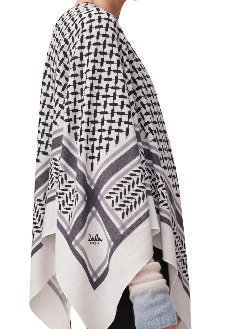 Dame Lala Berlin Triangle Trinity Classic M - 100% cashmere