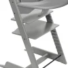 Stokke Tripp Trapp Stol Storm Grey + Babyset + Tray Grey Clearance