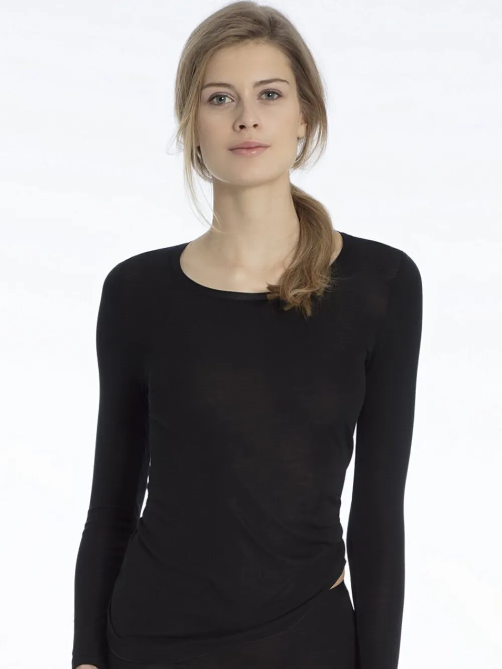 Calida True Confidence Long-sleeve Ws schwarz Clearance