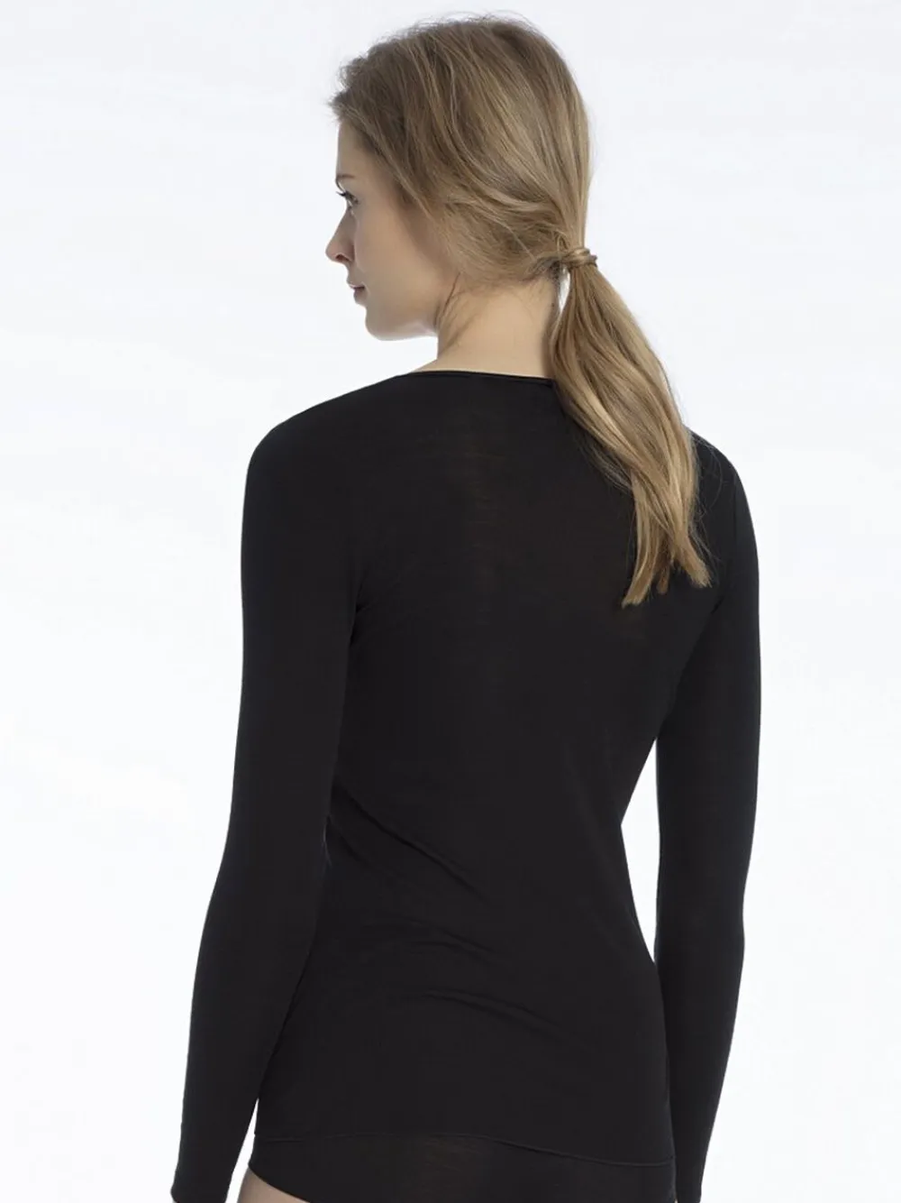 Calida True Confidence Long-sleeve Ws schwarz Clearance