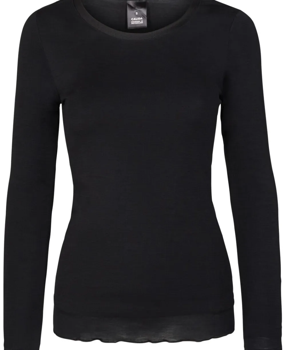 Calida True Confidence Long-sleeve Ws schwarz Clearance