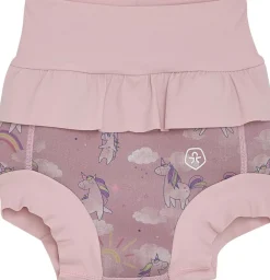 Color Kids Trunks W. Frills, Flower AOP Woodrose Outlet