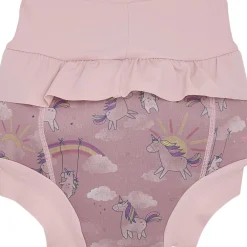 Color Kids Trunks W. Frills, Flower AOP Woodrose Outlet