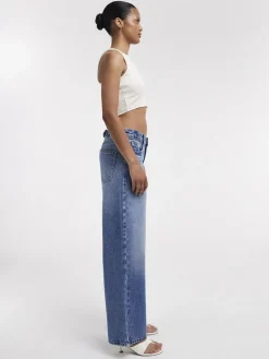 TSCINCH LR WIDE DNM JEANS MB NOOS>Topshop Outlet