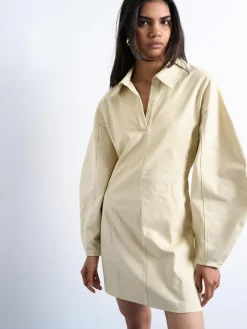 TSDANIA STRUCTURED MINI DRESS - COTTON>Topshop Best