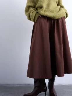 TSDORY MIDI SKIRT WVN>Topshop Hot