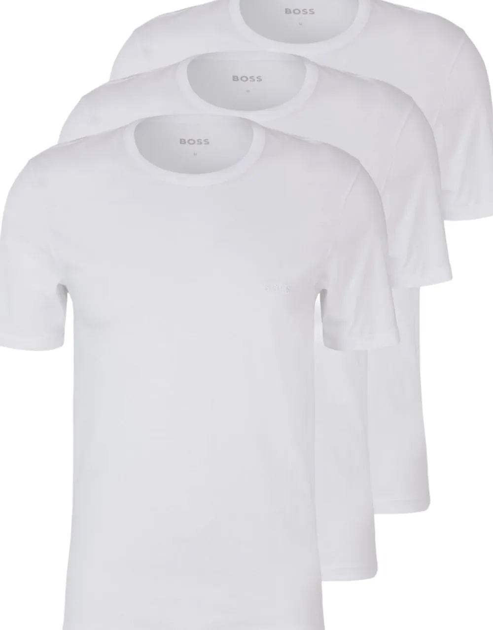 BOSS TShirt RN 3P Classic Hvid Hot