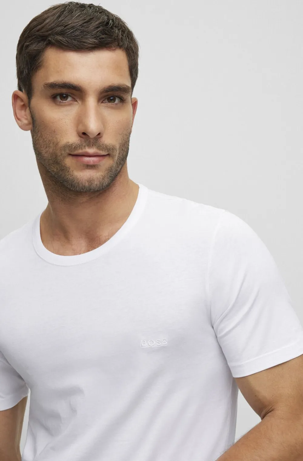 BOSS TShirt RN 3P Classic Hvid Hot