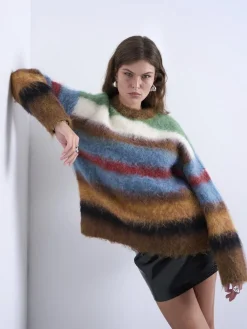 TSKELLY LS FLUFFY PULLOVER>Topshop Best