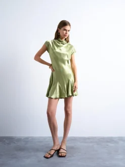 TSMILLA SS O-NECK MINI DRESS WVN><noscript><img width=