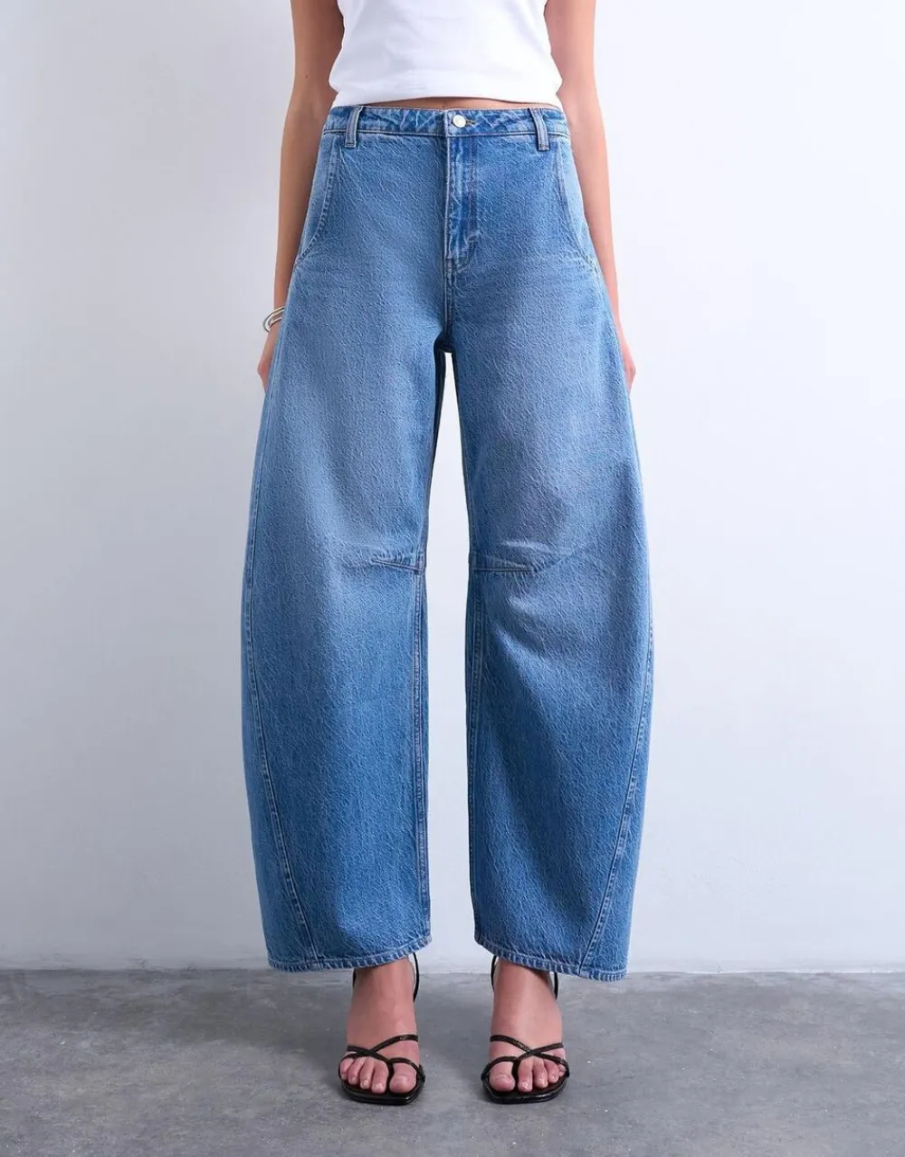 TSNANNA OVERSIZED BARREL DNM JEANS>Topshop Best