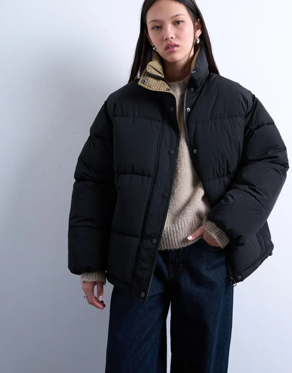 TSRILEY PUFFER JACKET>Topshop Clearance