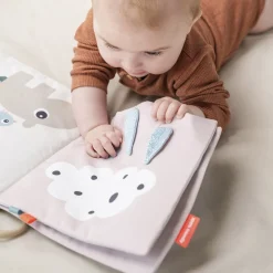 Tummy time stofbog Deer friends><noscript><img width=