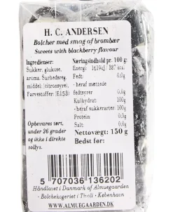 Almuegaarden Turist-Gaveæske med danske flag, H. C. Andersen og andre national bolc Discount