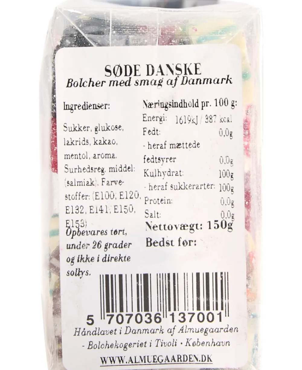 Almuegaarden Turist-Gaveæske med danske flag, H. C. Andersen og andre national bolc Discount