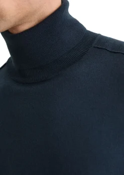 Turtleneck in pure merino><noscript><img width=