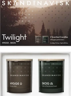 Skandinavisk Twilight Scented Candle Giftset 65g x 2