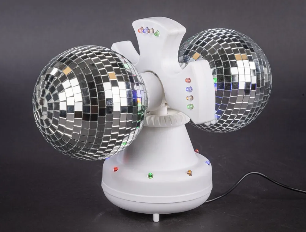 Legetøj TWIN SPEJLKUGLERmLEDLYS Clearance