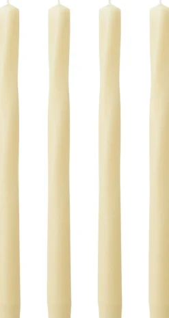Audo Copenhagen Twist Tapered Candle, H30, Ivory, S Hot