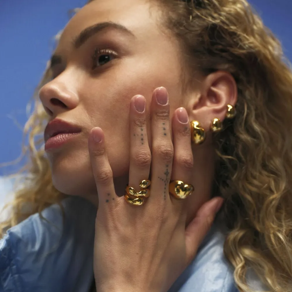Twisty Puffer Ring>Camille Brinch Jewellery Hot