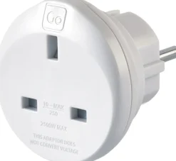 UK-EU Adaptor>Go Travel Best