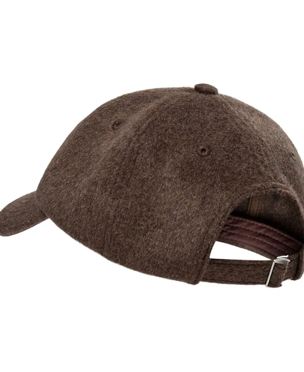 Magasin du Nord Collection Uldkasket 2 Dark brown melange