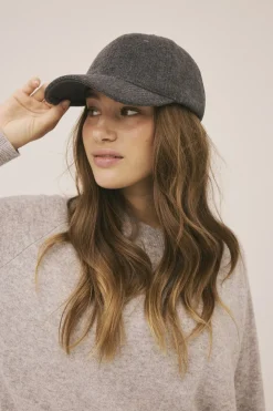 Magasin du Nord Collection Uldkasket 2 Dark grey melange Best