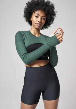 Casall Ultra High Waist hotpants Sort Hot