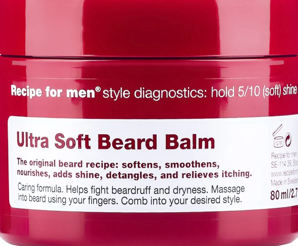 Ultra Soft Beard Balm 80 ml.>Recipe For Men New