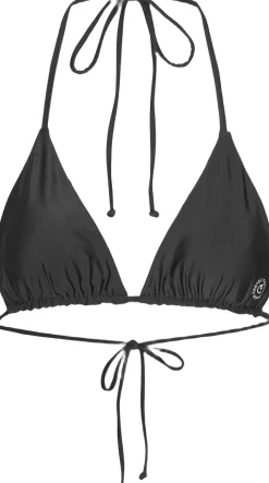 Cartel Copenhagen Uluwatu padded triangle bikini top - Nero Sort Clearance