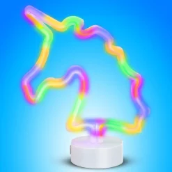 Børn Lamper og disco lys UNICORN LED NEO LAMPE 30c