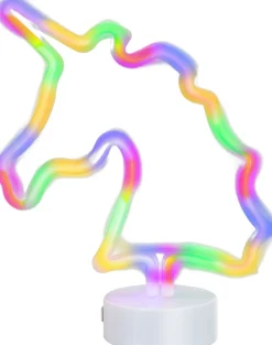 Børn Lamper og disco lys UNICORN LED NEO LAMPE 30c