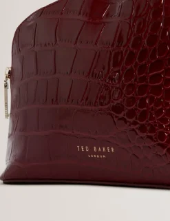 VALMMA Croc Effect Small Washbag>Ted Baker New